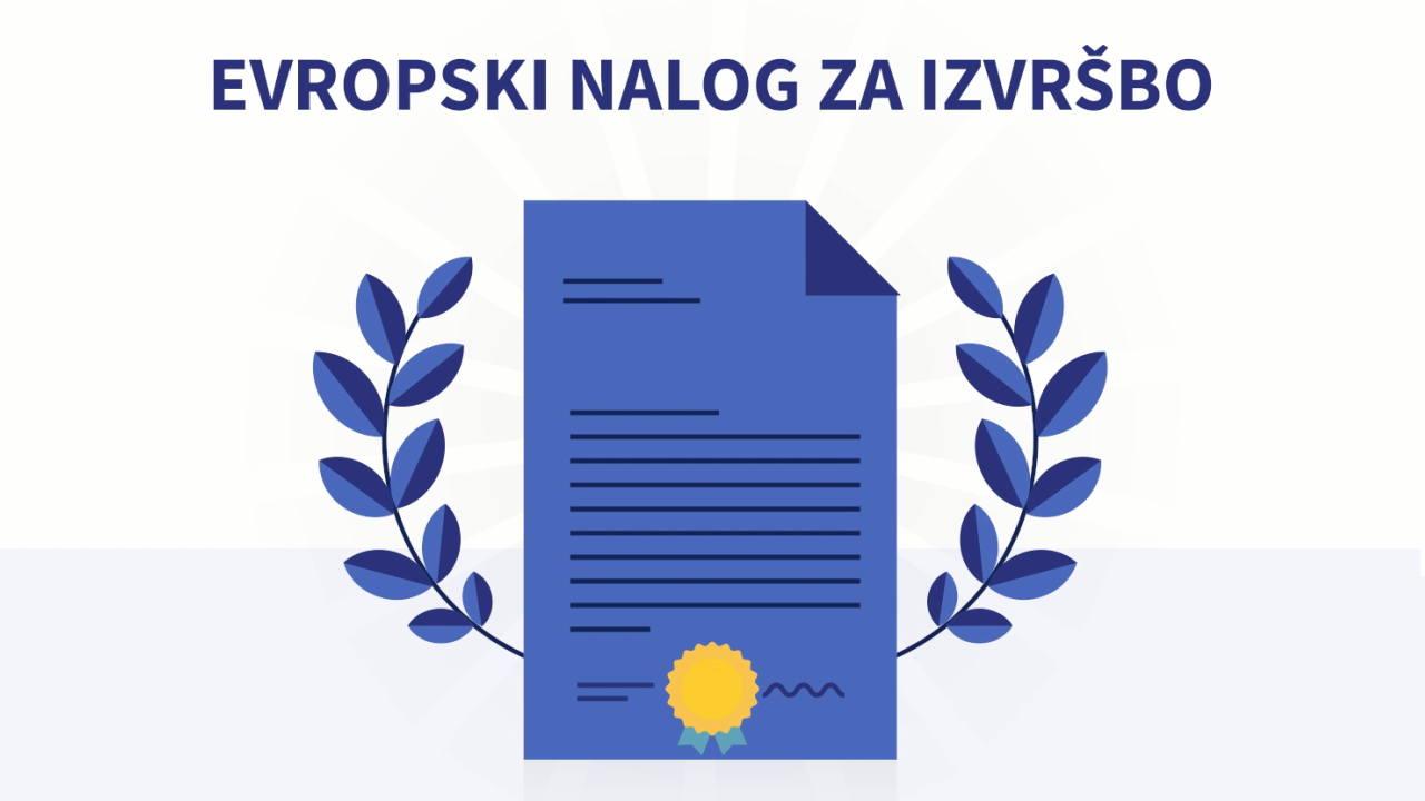 grafika evropskega naloga za izvršbo